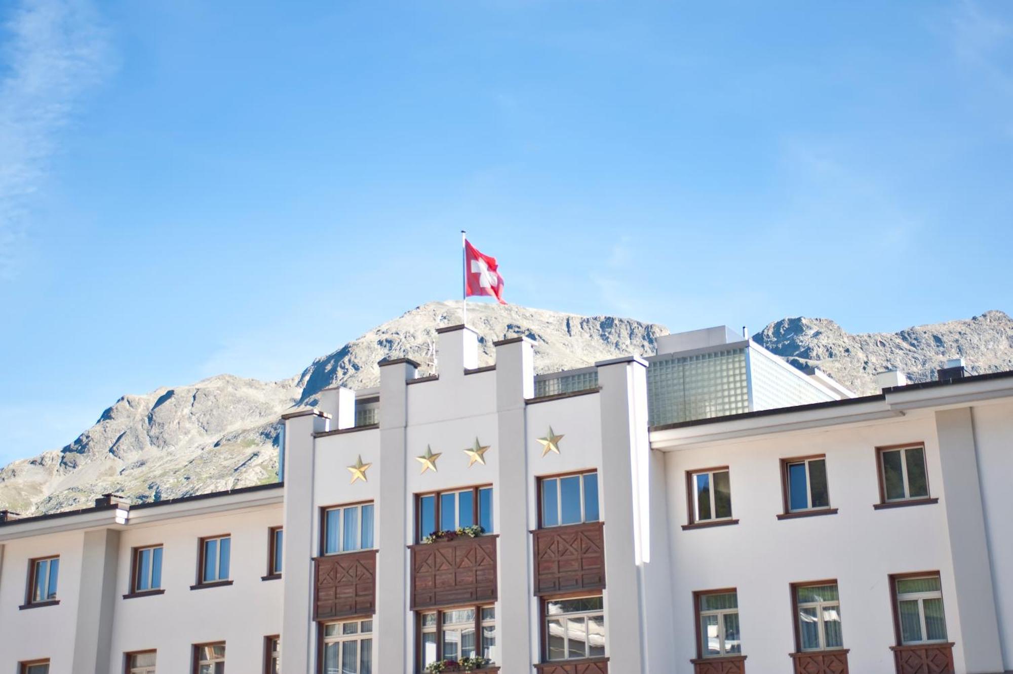 Hotel Schweizerhof St. Moritz Exterior foto